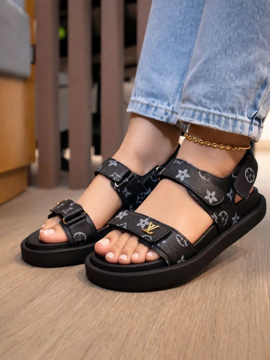 Sandalias tipo Louis Vuitton