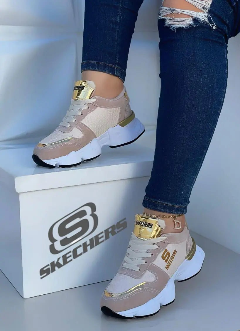 Tenis tipo SKECHERS