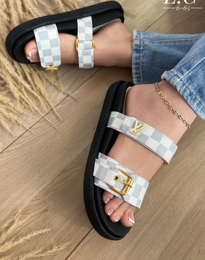 Sandalias Glam Strap LV