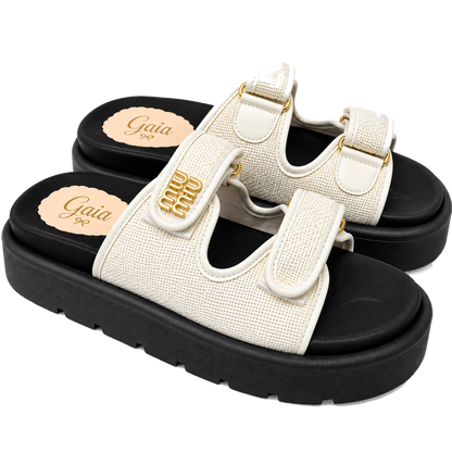 Sandalias Velvet Bow